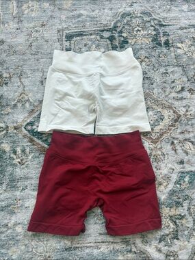Set of gym shorts